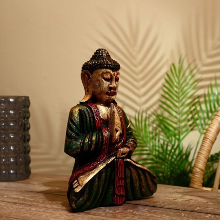 Souvenir "Buddha" Albezia 20x10x30 cm