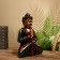 Souvenir "Buddha" Albezia 20x10x30 cm