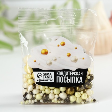 Sprinking soft: white, brown, 50 g.-2