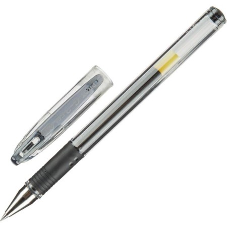 Gel pen Pilot G3, node 0.38 mm, ink black, comfortable holder, ultral-tone letter-1