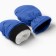 Winter children's mittens minku, blue color, 15cm