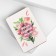 Magnetic needle "Lilies", 8 × 5.5 cm, white color