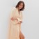 Women's robe KAFTAN PLUSHY p. 52-54, milk