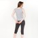 Female homemade set (T -shirt and breeches), gray color, size 54
