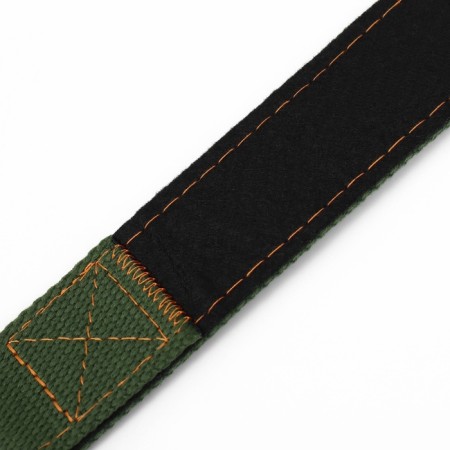 Sprinkle collar with lining, 72 x 3.5 cm, khaki-8