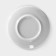 Porcelain saucer "linen", d = 12.5 cm