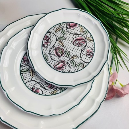 Set of plates Lenardi Gloria, D = 18 cm, 6 pcs-1