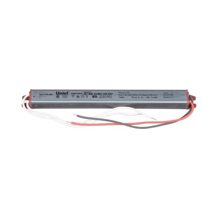 Power supply uniel, 24 watts, IP67, 24 V, 50-60 Hz, 1A, 1 output, silver color