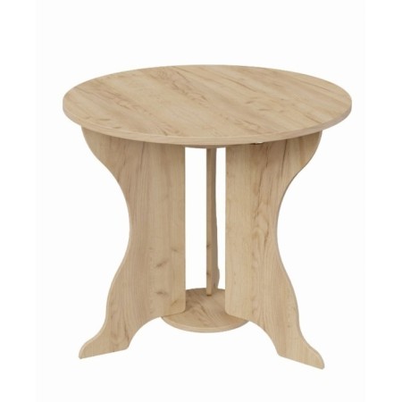 Dining table "Marcus", 850 x 850 x 740, oak craft gold