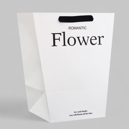 Package Trapendic, "Flowers", white, 30x20x35cm 210g.