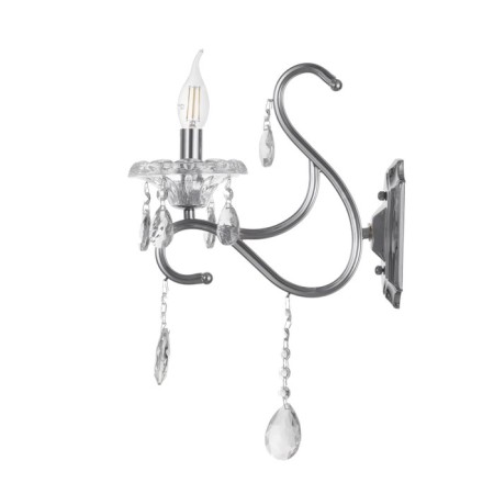 Lamp wall -mounted burea pelry 13x29x45, 1x60W E14, chrome-3