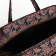 Road bag with lightning, with an increase, a long belt, black color/multi -colored