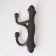 Decorative cast iron hook "Ball tip" 15x7x27.6 cm