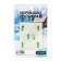 Mormyshka column green, lime abdomen + chameleon cube, weight 0.85 g