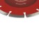 Disk diamond cutting scrap, segment, dry cut, 150 x 22 mm