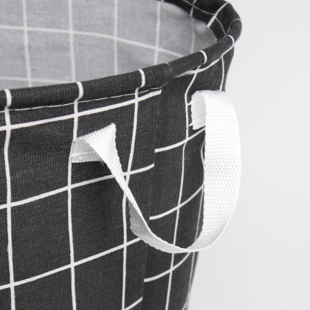 Basket textile shares cage ts. Cherny, 40*35 cm-3