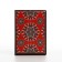 Cover for passport, red color