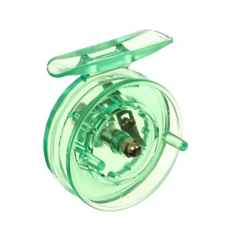 Inertial coil, plastic, diameter 5.5 cm, green color, 806s-2
