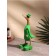 Souvenir "Duck in green clothes with print" tree 13x9x27 cm