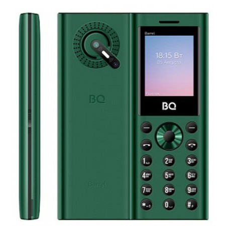 Cell phone BQ M-1858 Barrel Green Black-1