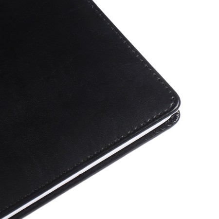 Telephone book A5, 64 sheets of Devente. Bravo, a solid cover of artificial leather with foam rubber, block 70 g/m2, black-3