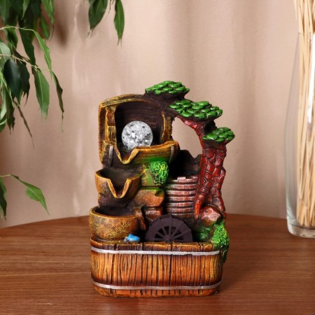 Fountain "Stone tree" 17x13x26 cm (with backlight)