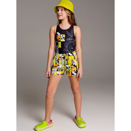 Шорты плавательные для девочки PlayToday, рост 134 см