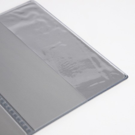 Cover for passport, black color-5