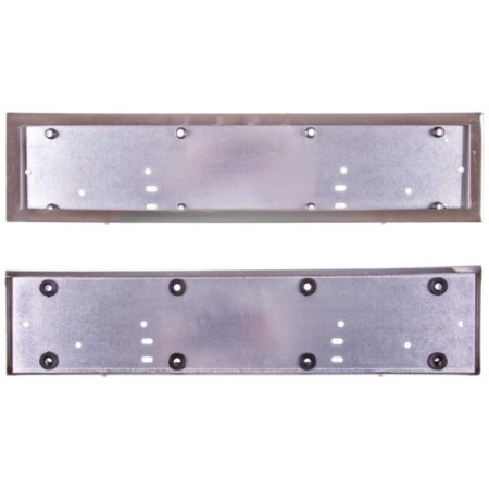 SkyWay car frame, metal anti -vandal, chrome, S04101003