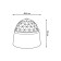 Night lamp drive, 3W, white color