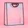 PP package with a cut handle, 36 x 30 x 13 cm, black