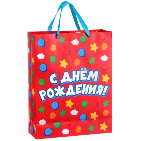 Set of gift packages Blue Tractor-4