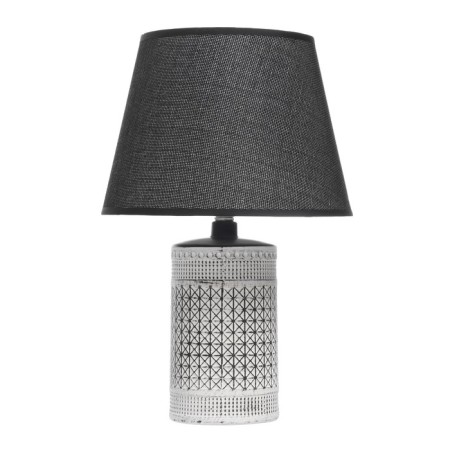 Toronto table lamp E14 40W Black White 22.5x22.5x35cm-5