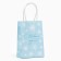 Gift package "Happy New Year", snowflakes, white craft, 15 x 10 x 6 cm, new year