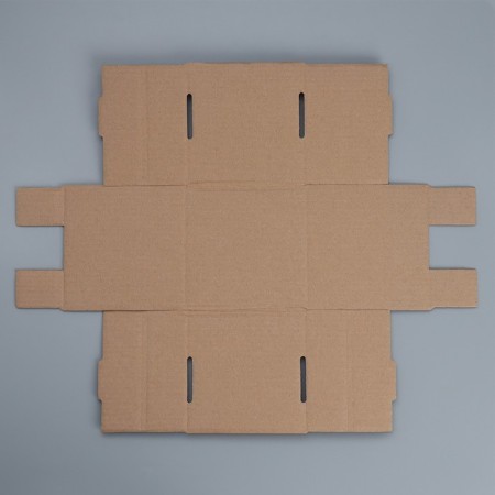 Gift folding box, packaging, “brown”, 16.6 x 15.5 x 15.3 cm-4