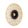 Decorative backlight by Arte Lamp Biscotto A2643AP-1GO, LED, 10 W, 4 cm, 100 lm, golden, black