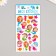 Sticker Plastic volumetric "Small mermaids/Fairys and outfits" mix 20.4x9.7 cm