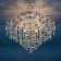 Ceiling lamp 6x60W E27, size 54x54x45 cm