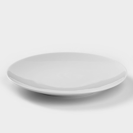 Set of porcelain dishes "Bellew", 3 objects: plate flat d = 20 cm, landing 650 ml, mug 300 ml-3