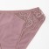 Panties Female slips with lace, Mokko color, size 52-54 (xxl)