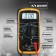Tundra multimeter, DT-830L, ACV/DCV, DCA, 200-2Mω, call, backlight