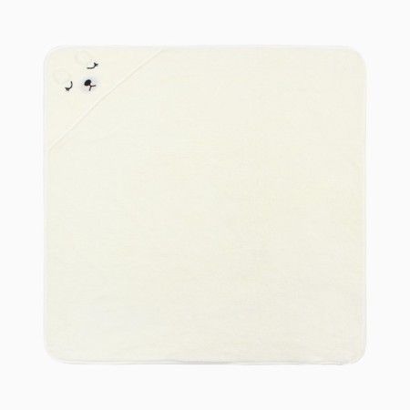 Lovelife towel "friend", col. White, 80x80 cm, 100% PE, microfiber 280 g/m2-4