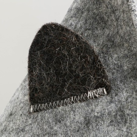 Animal house from felt "Eared Vig-Vam", 48 x 45 cm-5