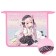 Folder d/notebooks A5 zipper on top plastic 205*240 pt 73-12 anime with pandas foil 72723