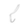 Hook furniture tundra TKT003 Light, three -rod, white