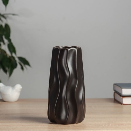 VAZ Coramics Table "Grant" D-6 cm, 18x8 cm, black