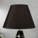 HELP lamp 16028/1BK E14 40W Black marble 24.5x24.5x37 cm Risalux