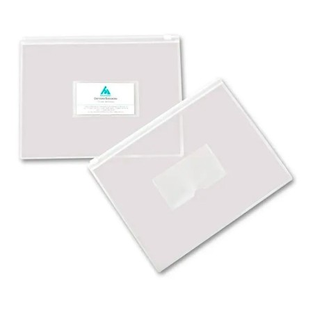 The convert folder on ZIP Lightning A5, 150 μm, Calligrata, a make-up pocket, white lightning-3