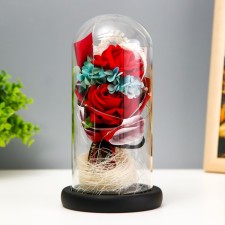 Nightnick Rosa Sausage LED from batteries 3HAAA 11x11x22 cm Risalux