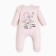 Combineson children, pink color, height 74cm